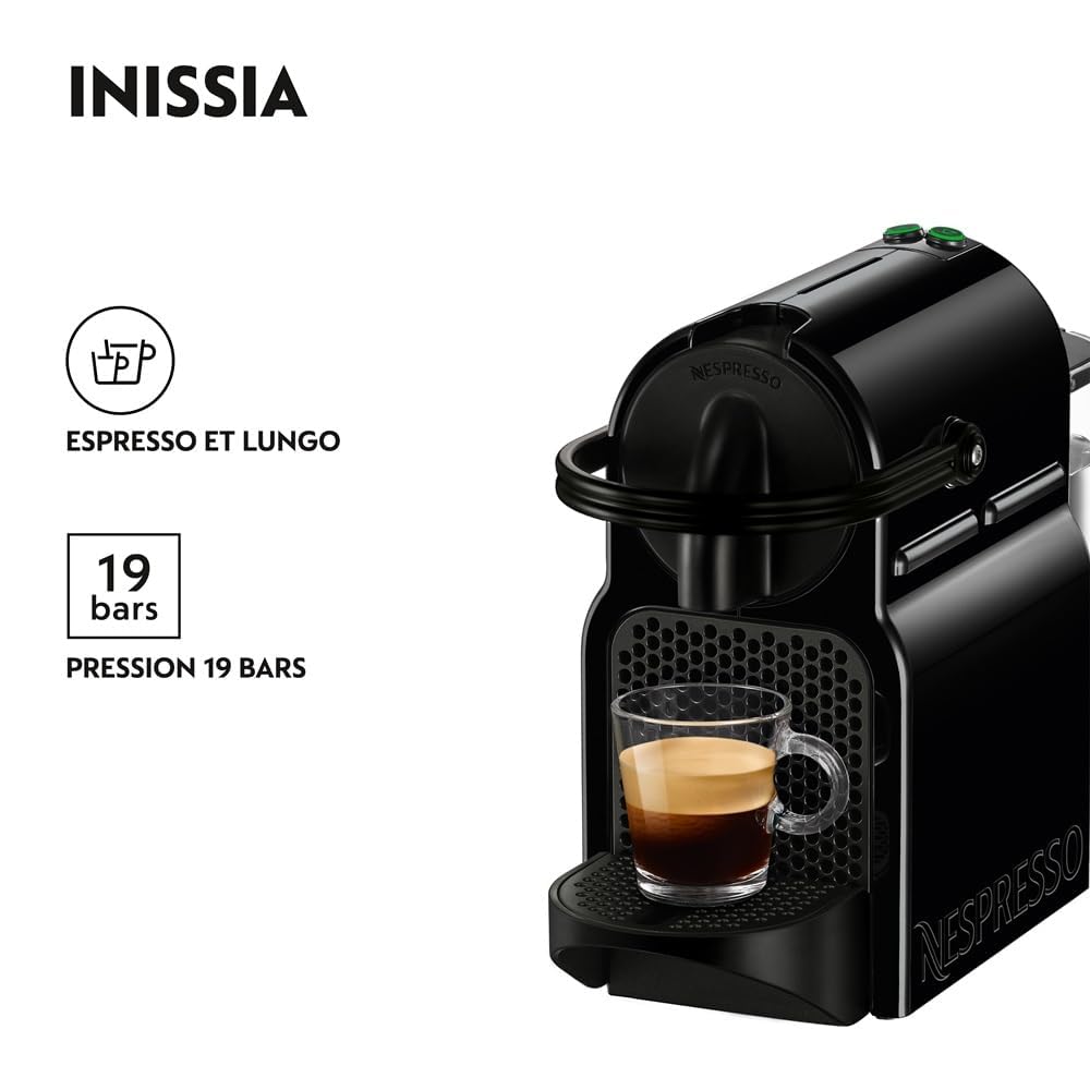 Cafetière Expresso Noire 19 Bars avec Kit Découverte – Lumario EN80