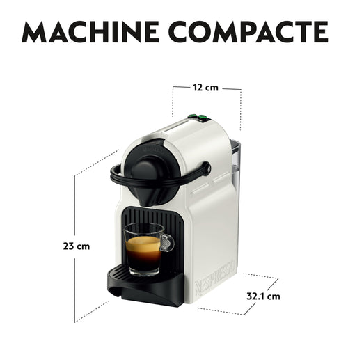 Cafetière Expresso Compacte Blanche 19 Bars avec Kit Découverte – Lumario YY1530